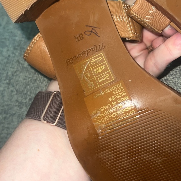 Madewell Strappy Heels EUC 8.5 - Picture 6 of 10
